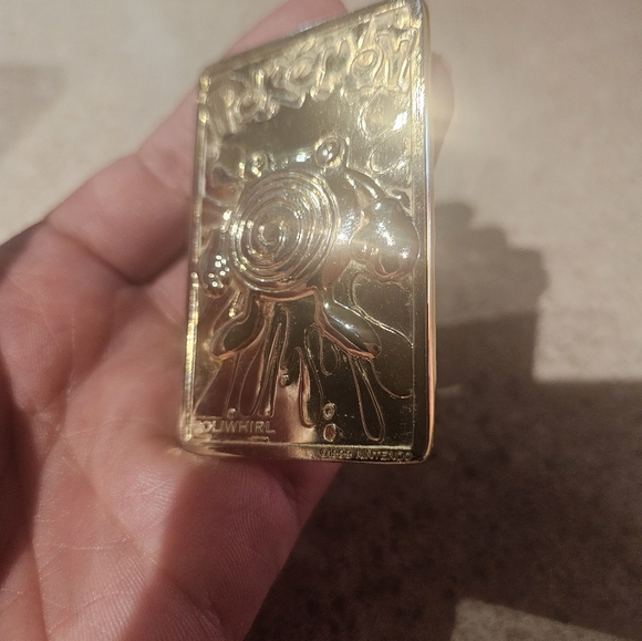 Nintendo Pokémon 1999 Gold plated Card in original case - Picture 13 of 17